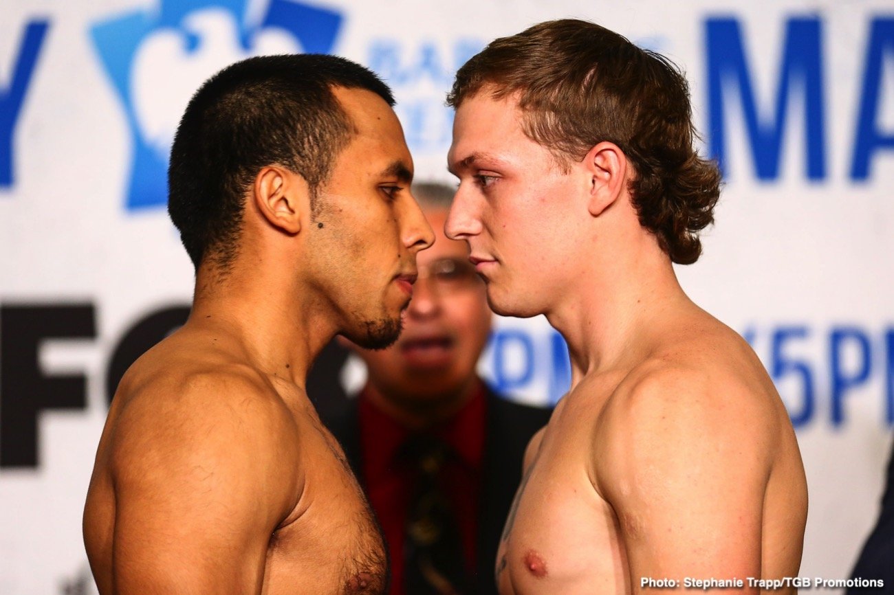 Adam Kownacki 265.2 vs. Robert Helenius 238.8 - Official weights