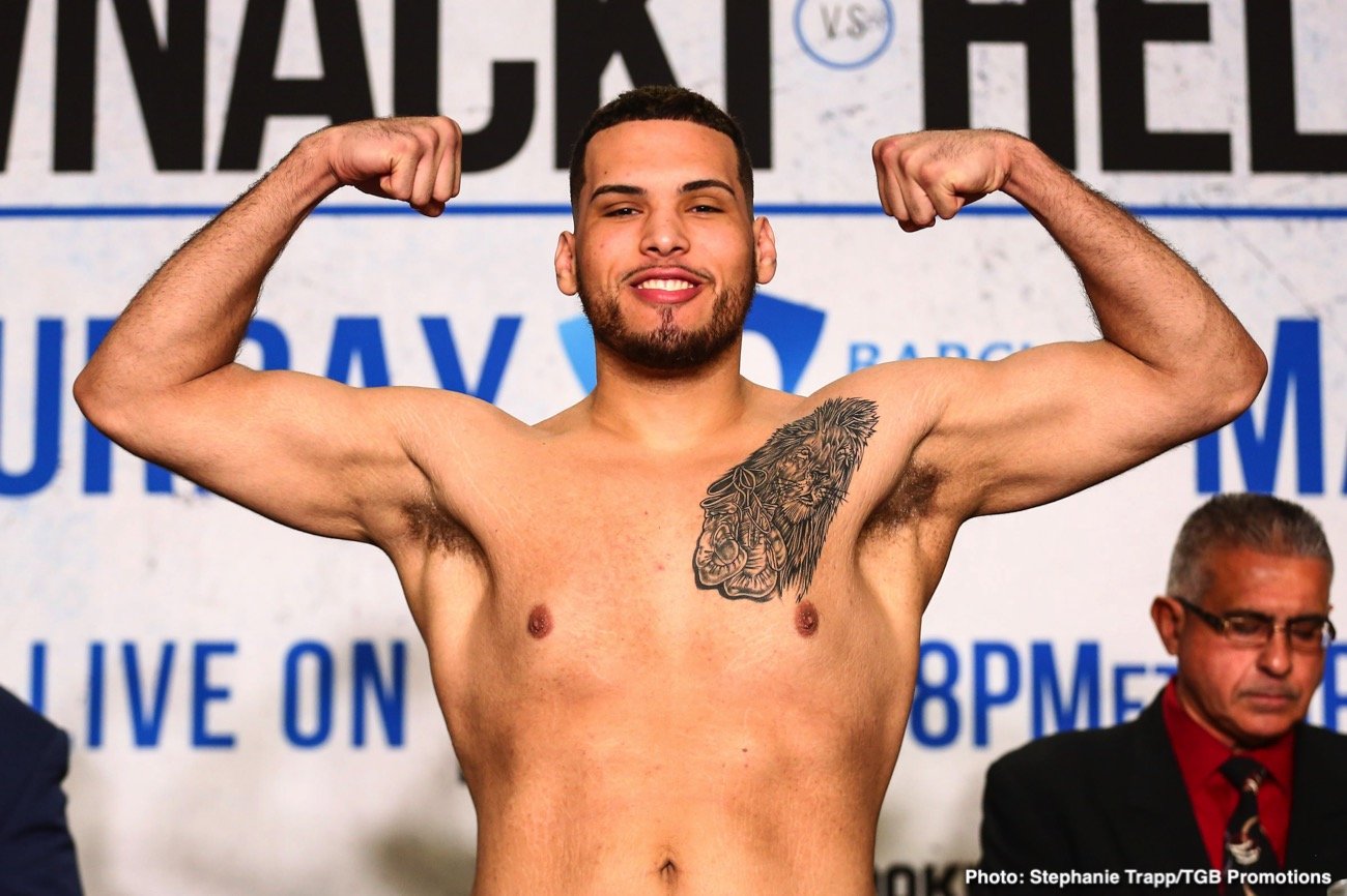 Adam Kownacki 265.2 vs. Robert Helenius 238.8 - Official weights