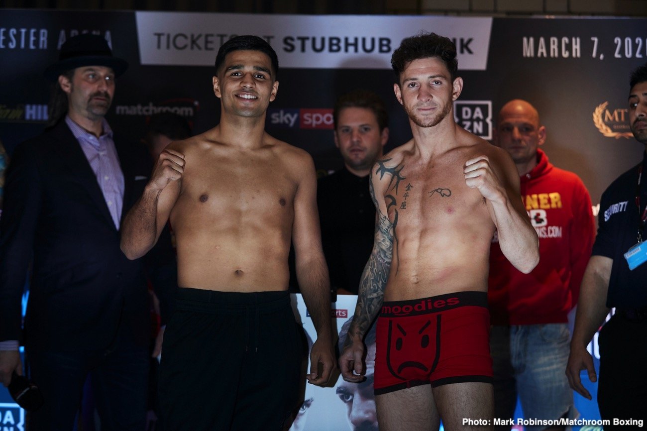 Scott Quigg vs Jono Carroll - DAZN Weights From Manchester, UK