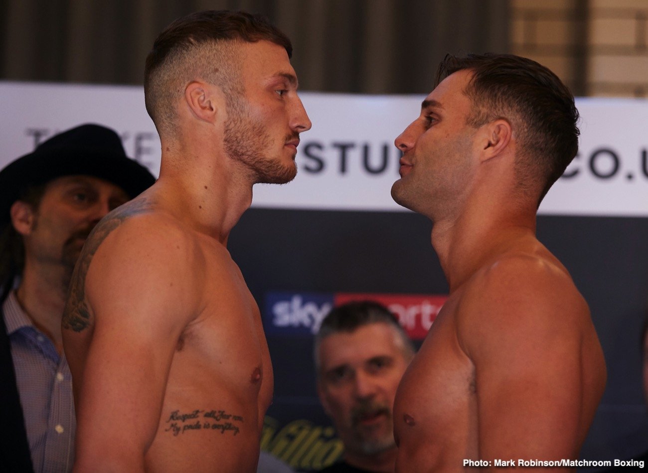 Scott Quigg vs Jono Carroll - DAZN Weights From Manchester, UK