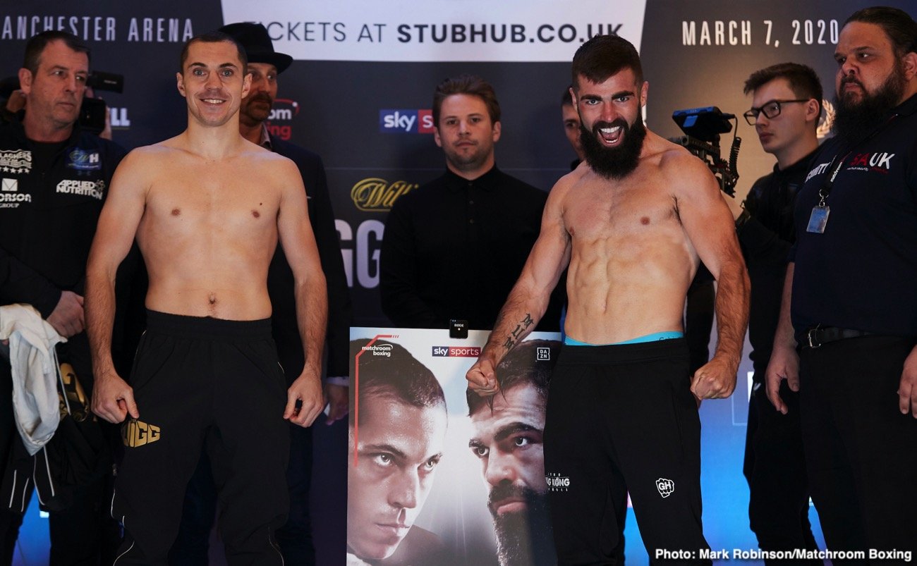 Scott Quigg vs Jono Carroll - DAZN Weights From Manchester, UK