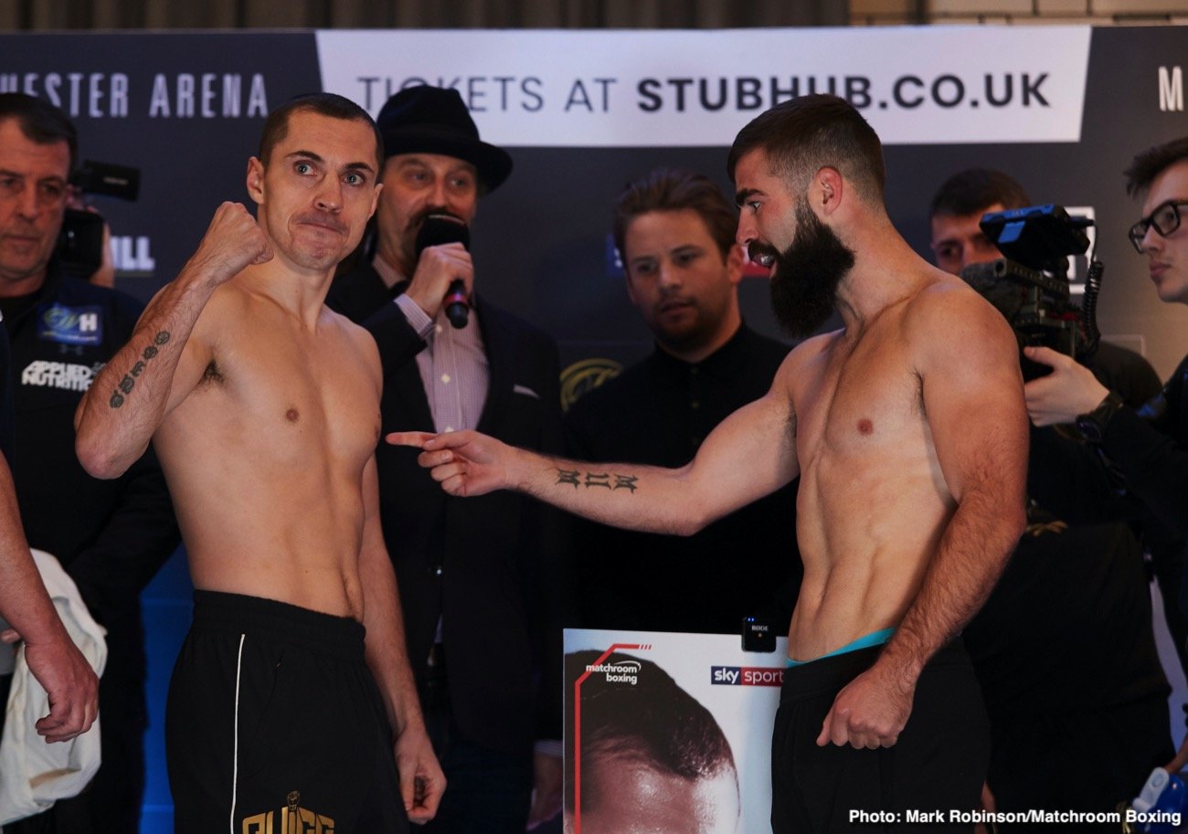 Scott Quigg vs Jono Carroll - DAZN Weights From Manchester, UK