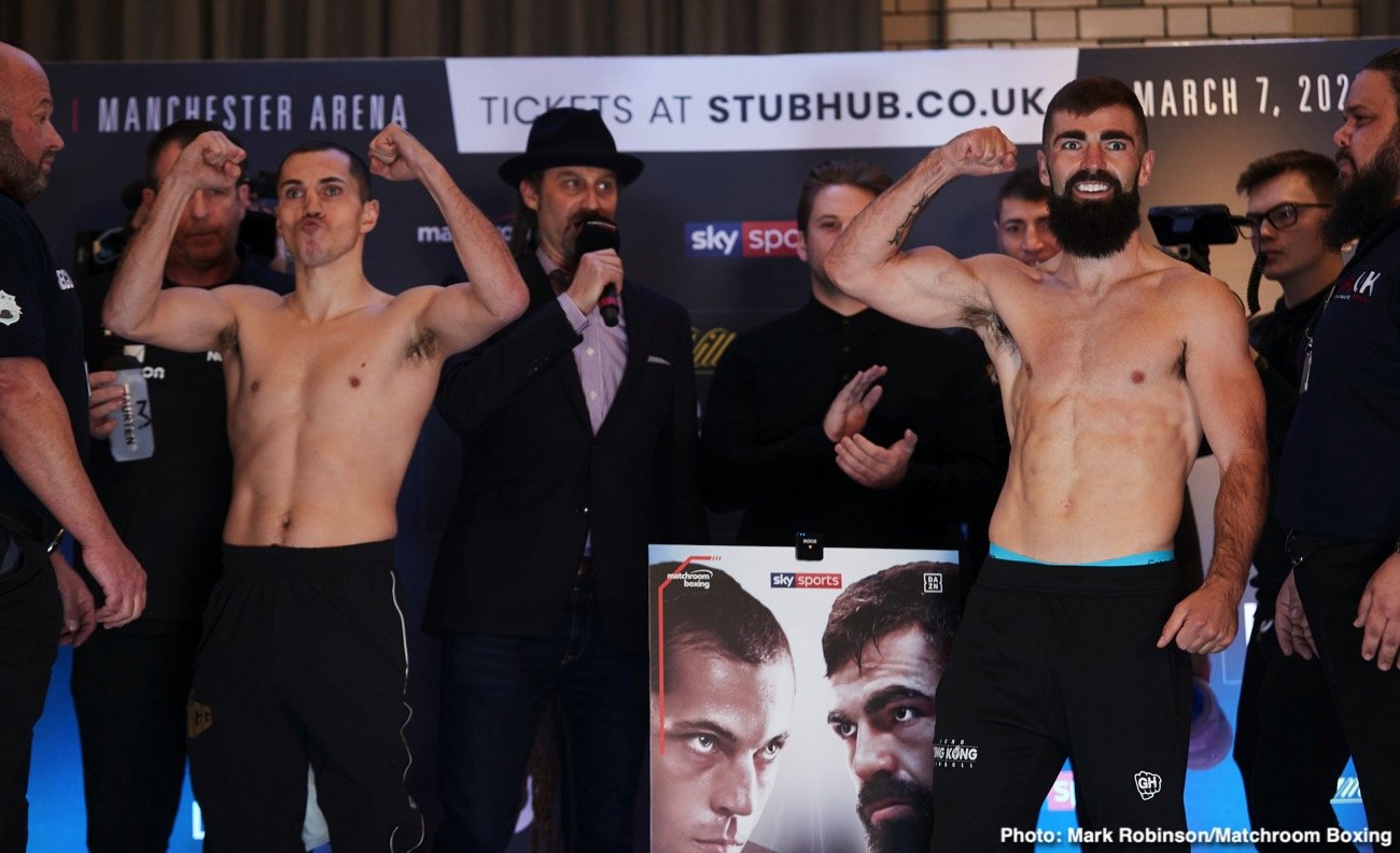 Scott Quigg vs Jono Carroll - DAZN Weights From Manchester, UK