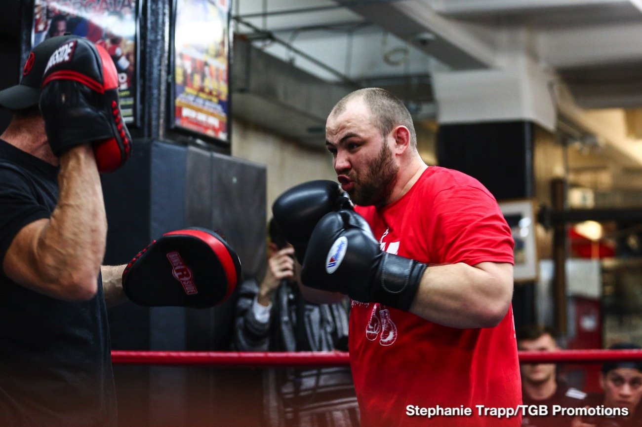 Adam Kownacki and Robert Helenius quotes for this Saturday