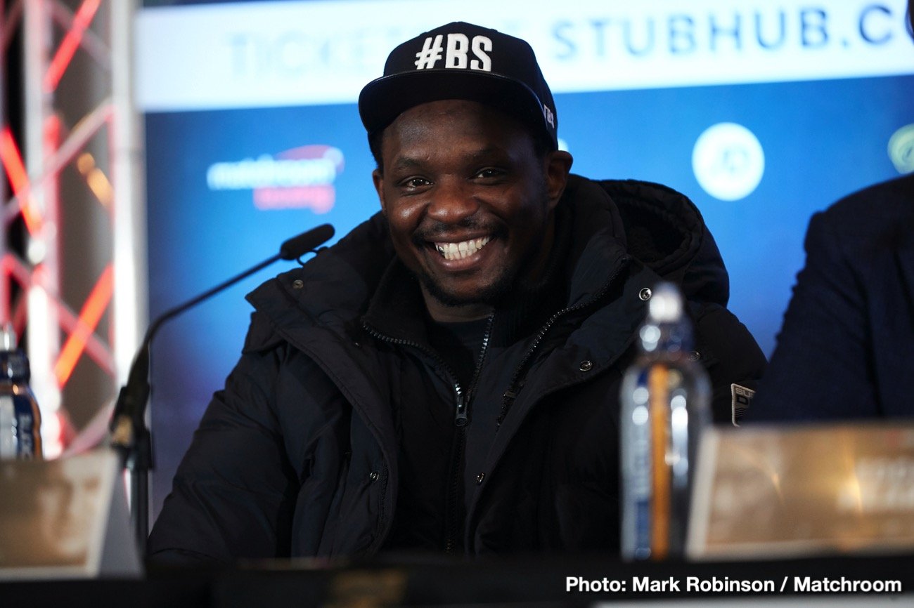 Dillian Whyte boxing image / photo