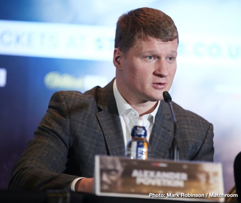 Povetkin Destroys Charr in 7 - Boxing Results
