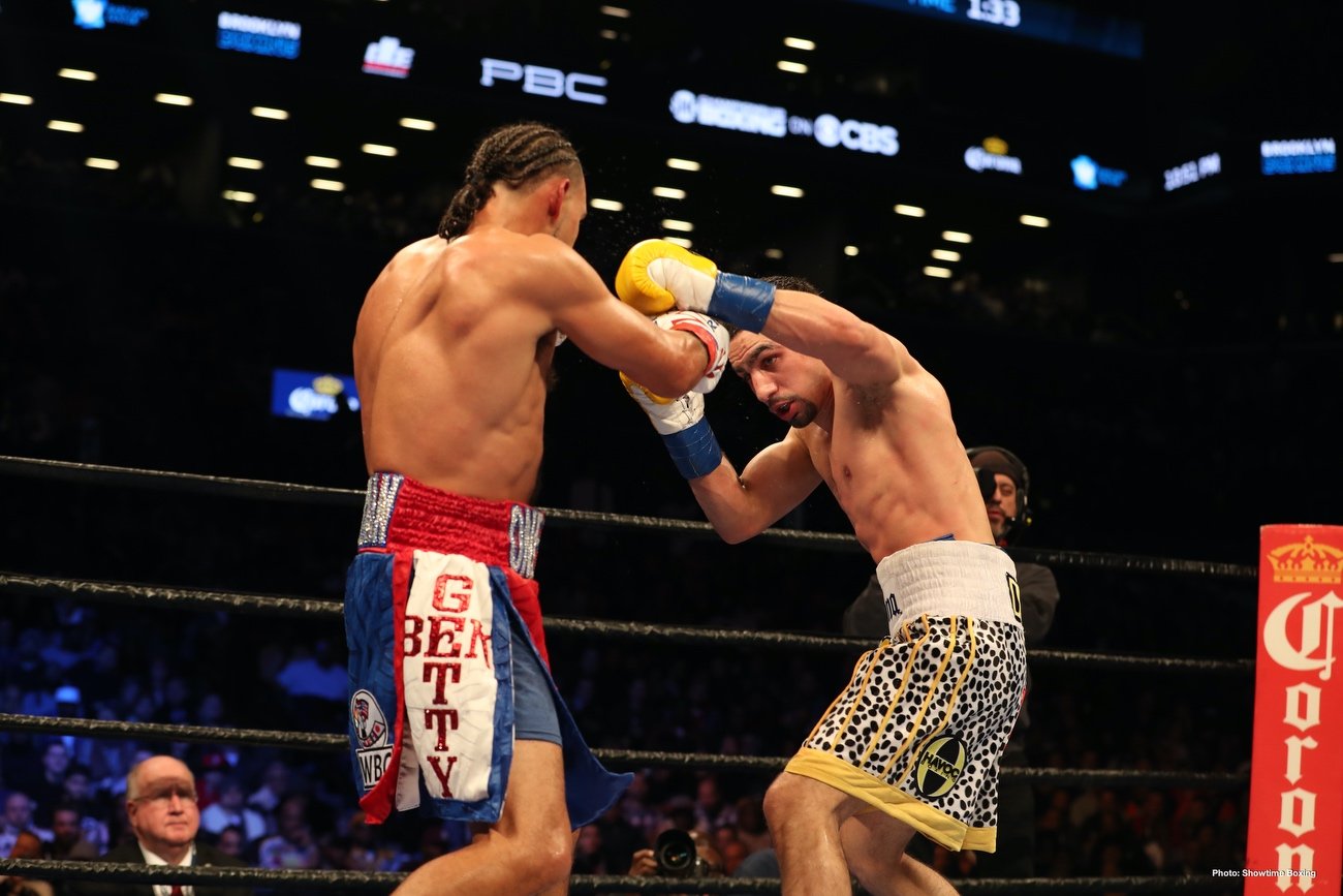 Danny Garcia, Keith Thurman boxing image / photo