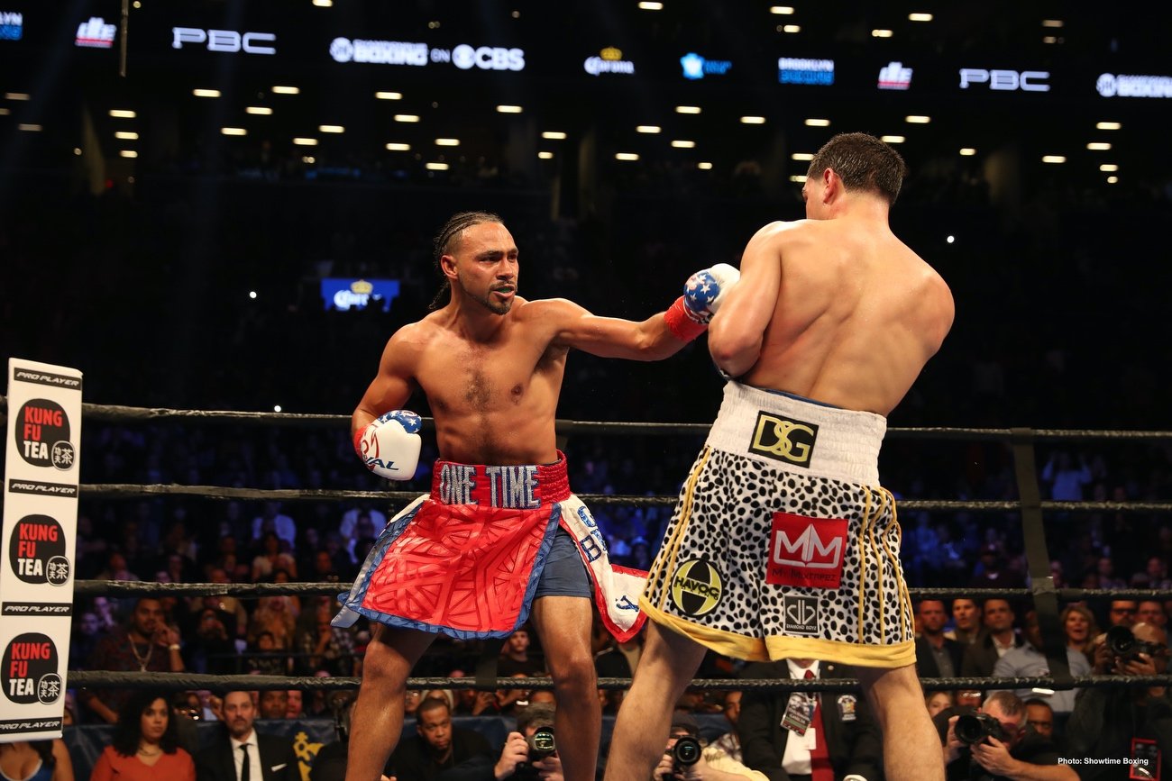 Keith Thurman sees Errol Spence fight as being huge for him