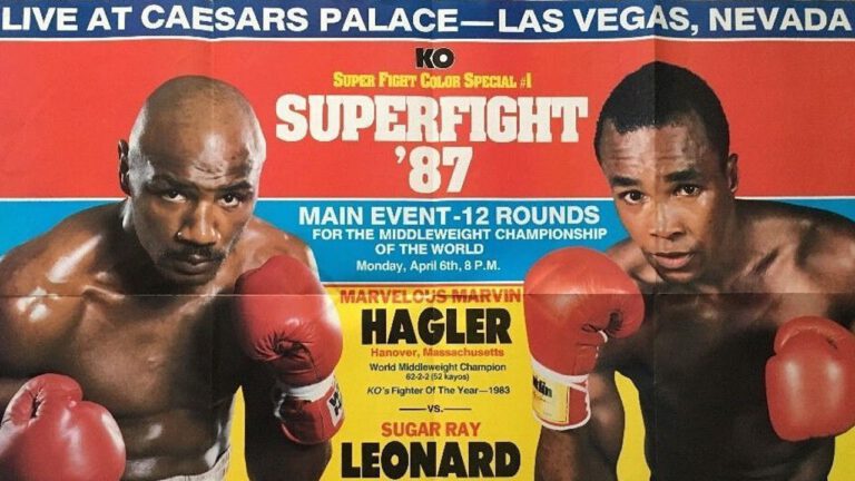 It's Anniversary Time Again: Leonard - Hagler