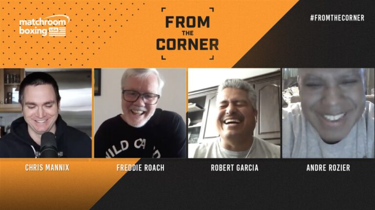 Star trainers Freddie Roach, Robert Garcia and Andre Rozier talk pandemic and boxing