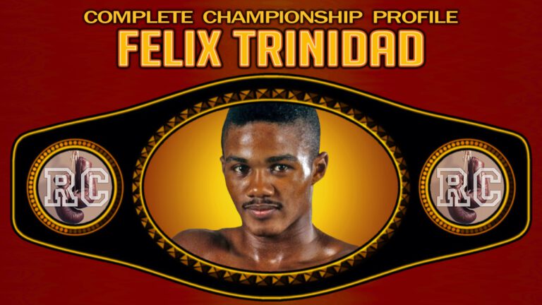 VIDEO: Felix Trinidad - Championship Profile
