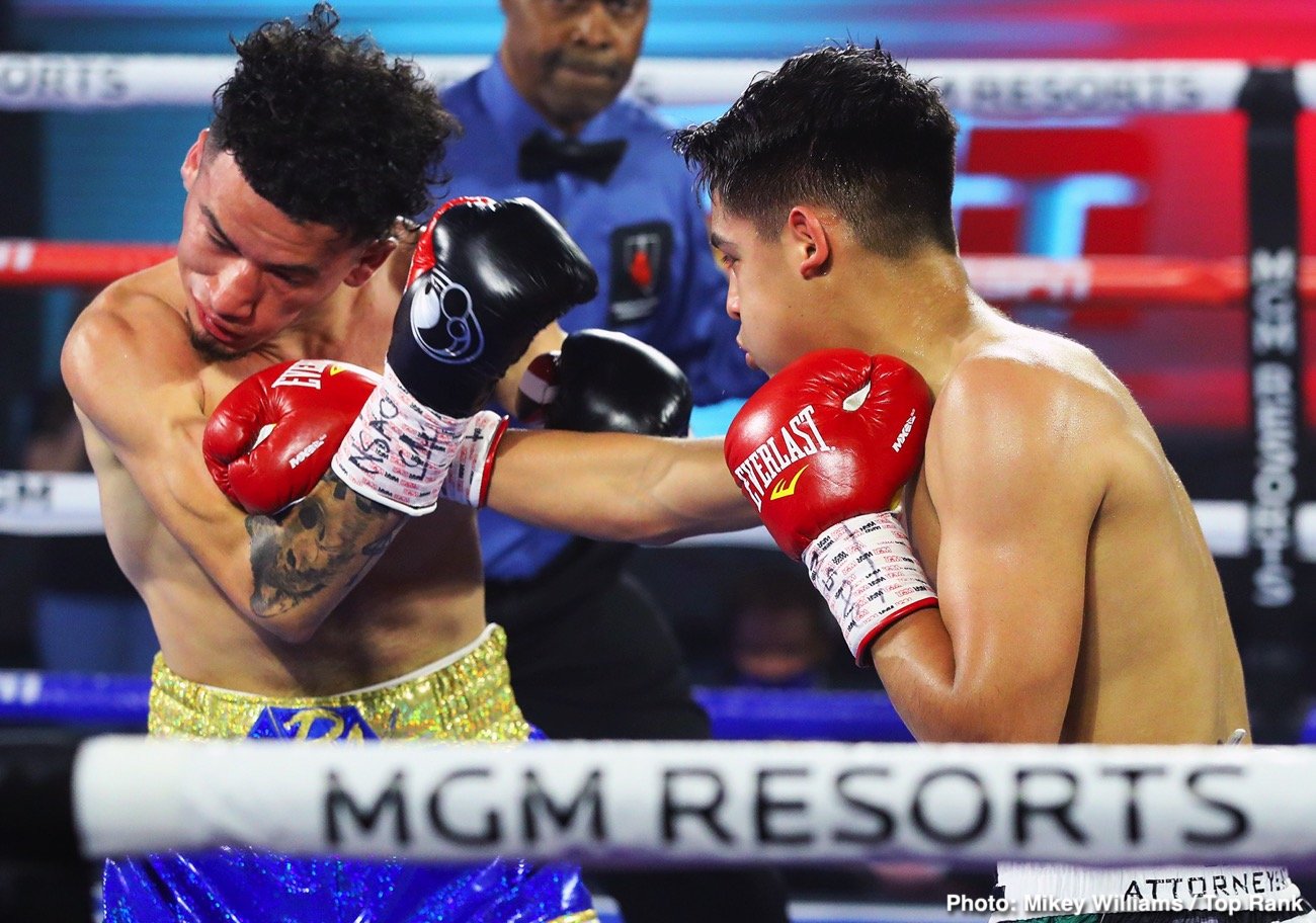 RESULTS: Jessie Magdaleno beats Yenifel Vicente by 10th round DQ