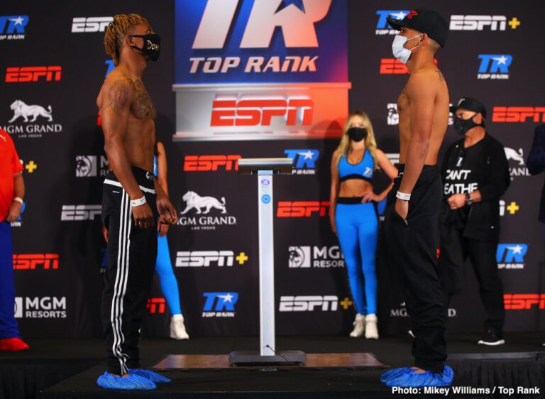 Joshua Greer vs. Mike Plania ESPN Weigh In Results