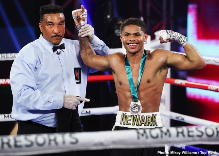 Shakur Stevenson DONE fighting at 126, wants Miguel Berchelt