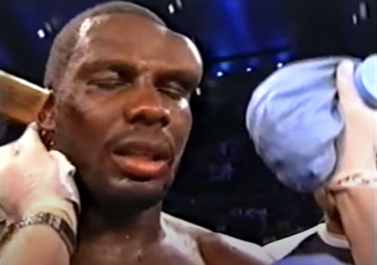 18 Years Ago Evander Holyfield Hasim Rahman And The Hematoma