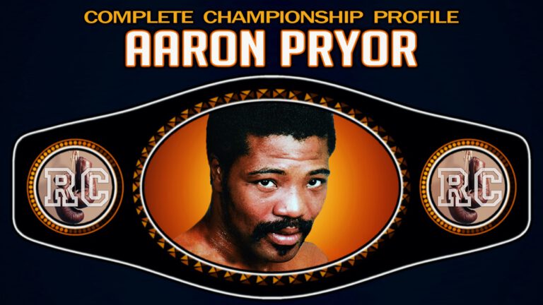 VIDEO: Aaron Pryor - Championship Profile