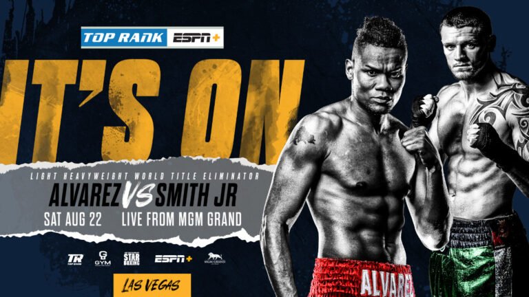 WATCH LIVE: Alvarez vs Smith Jr Weigh In Live Stream