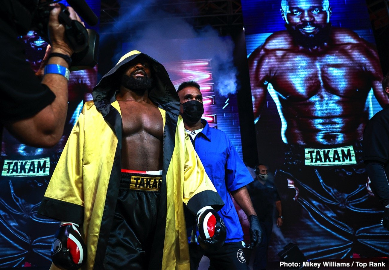 Carlos Takam boxing image / photo