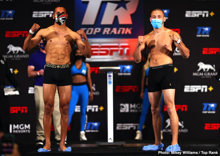Felix Verdejo vs. Will Madera Official ESPN Weigh In Results
