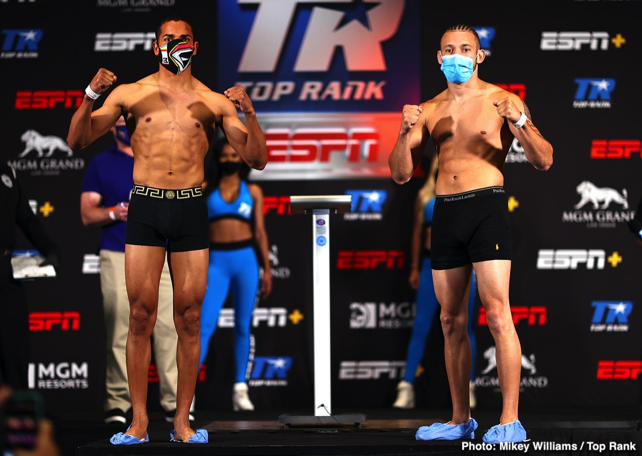 Felix Verdejo vs. Will Madera Official ESPN Weigh In Results