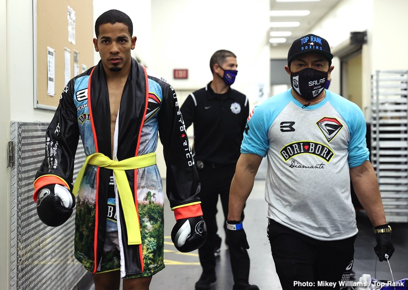 Felix Verdejo battles Masayoshi Nakatani on December 12th on ESPN