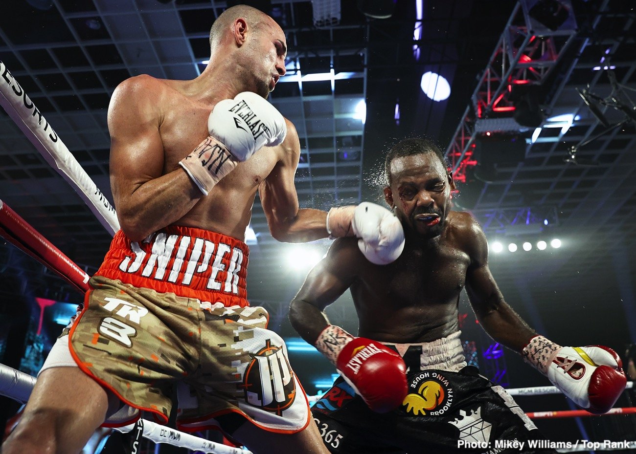 Pedraza - Molina, Efe Ajagba Official ESPN+ Weigh In Results