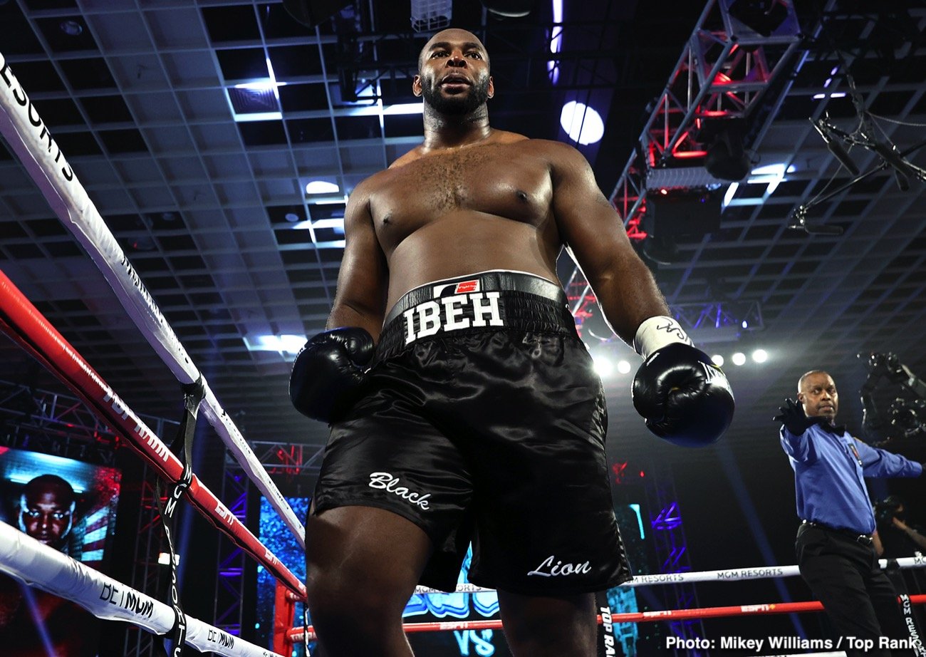 Kingsley Ibeh Flattens Gerald Washington in San Salvador - Boxing Results