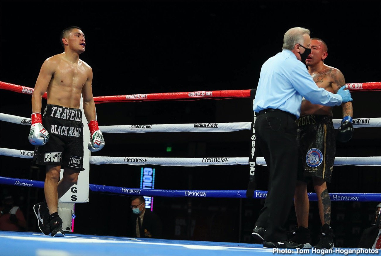 Boxing photo: Samuel Vargas, Vergil Ortiz Jr. image Photos: Vergil Ortiz Jr. smashes Vargas, Mosley Jr. Defeats Ramos