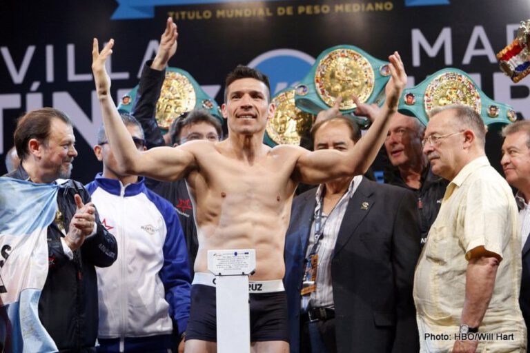 RESULTS: Sergio Martinez Stops Jose Miguel Fandino In Comeback