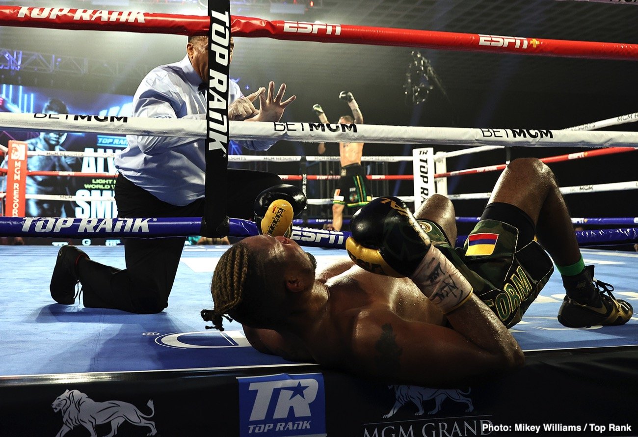 Eleider Alvarez, Joe Smith Jr. boxing image / photo