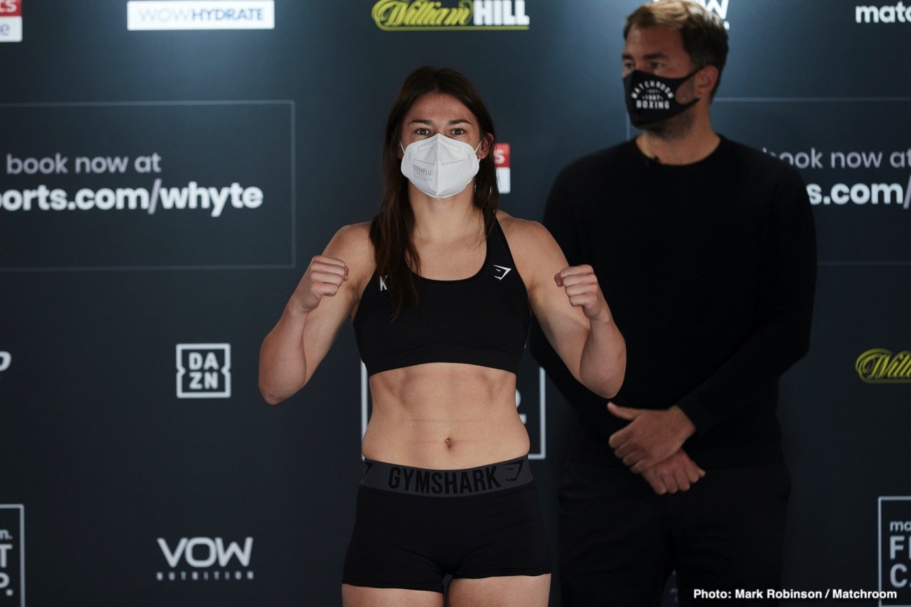 Boxing photo: Alexander Povetkin, Dillian Whyte image WATCH LIVE: Dillian Whyte vs. Alexander Povetkin - Katie Taylor vs Persoon II Weigh In