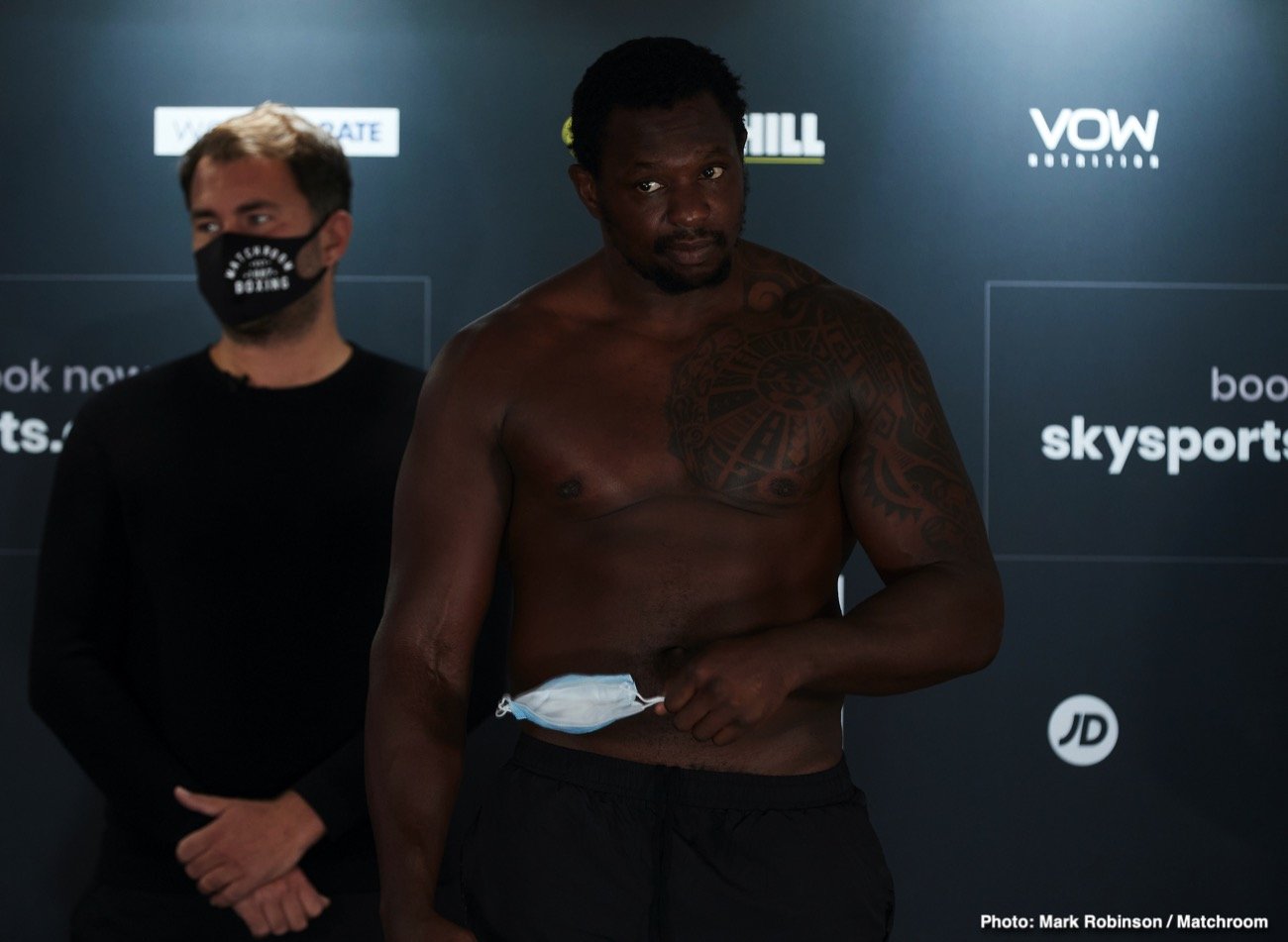 Boxing photo: Alexander Povetkin, Dillian Whyte image WATCH LIVE: Dillian Whyte vs. Alexander Povetkin - Katie Taylor vs Persoon II Weigh In
