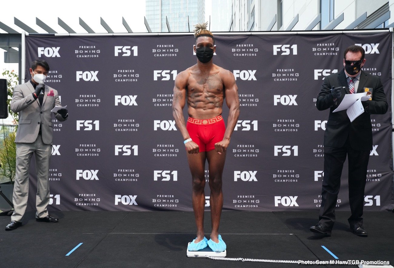 Porter vs Formella Official FOX PBC Weigh In Results