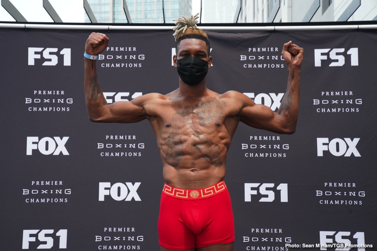 Porter vs Formella Official FOX PBC Weigh In Results