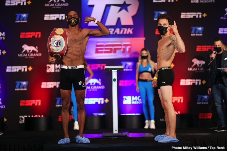 Jamel Herring vs. Jonathan Oquendo Official ESPN+ Weigh In Results