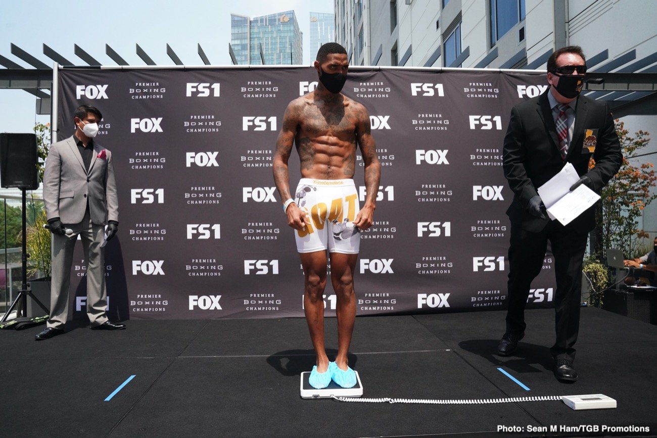 Porter vs Formella Official FOX PBC Weigh In Results