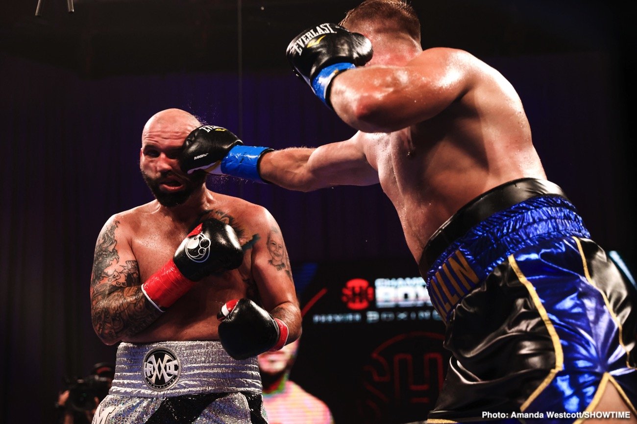 Boxing photo: Otto Wallin, Travis Kauffman image After Retiring Travis Kauffman, What Next For Otto Wallin?