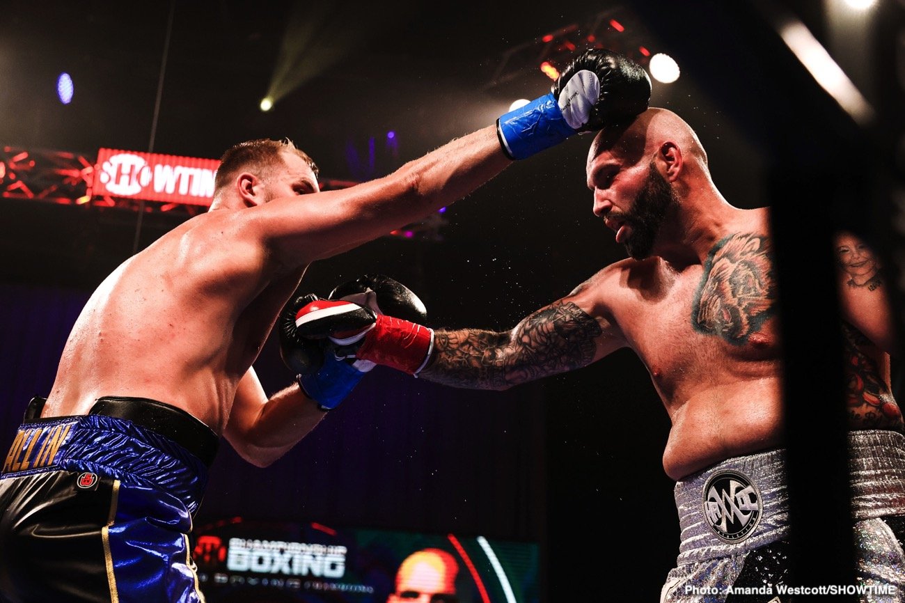 Boxing photo: Otto Wallin, Travis Kauffman image After Retiring Travis Kauffman, What Next For Otto Wallin?