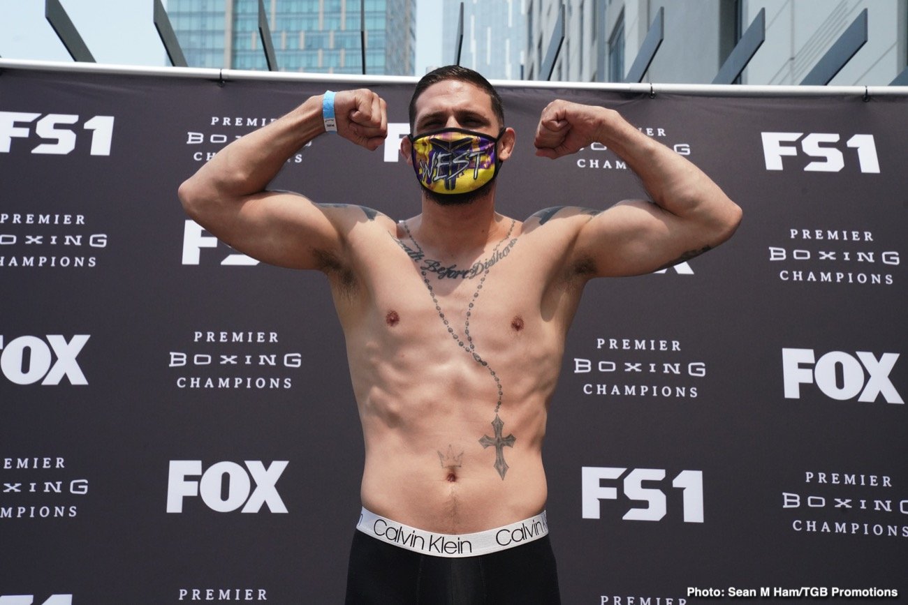 Porter vs Formella Official FOX PBC Weigh In Results