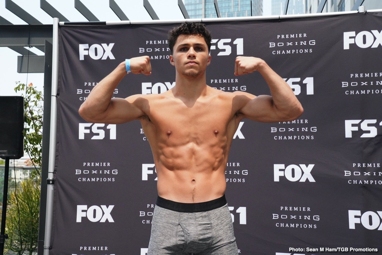 Porter vs Formella Official FOX PBC Weigh In Results