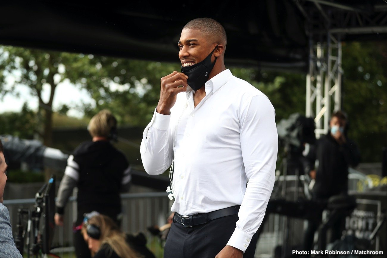 Anthony Joshua bragging about bringing in bigger crowds than Fury