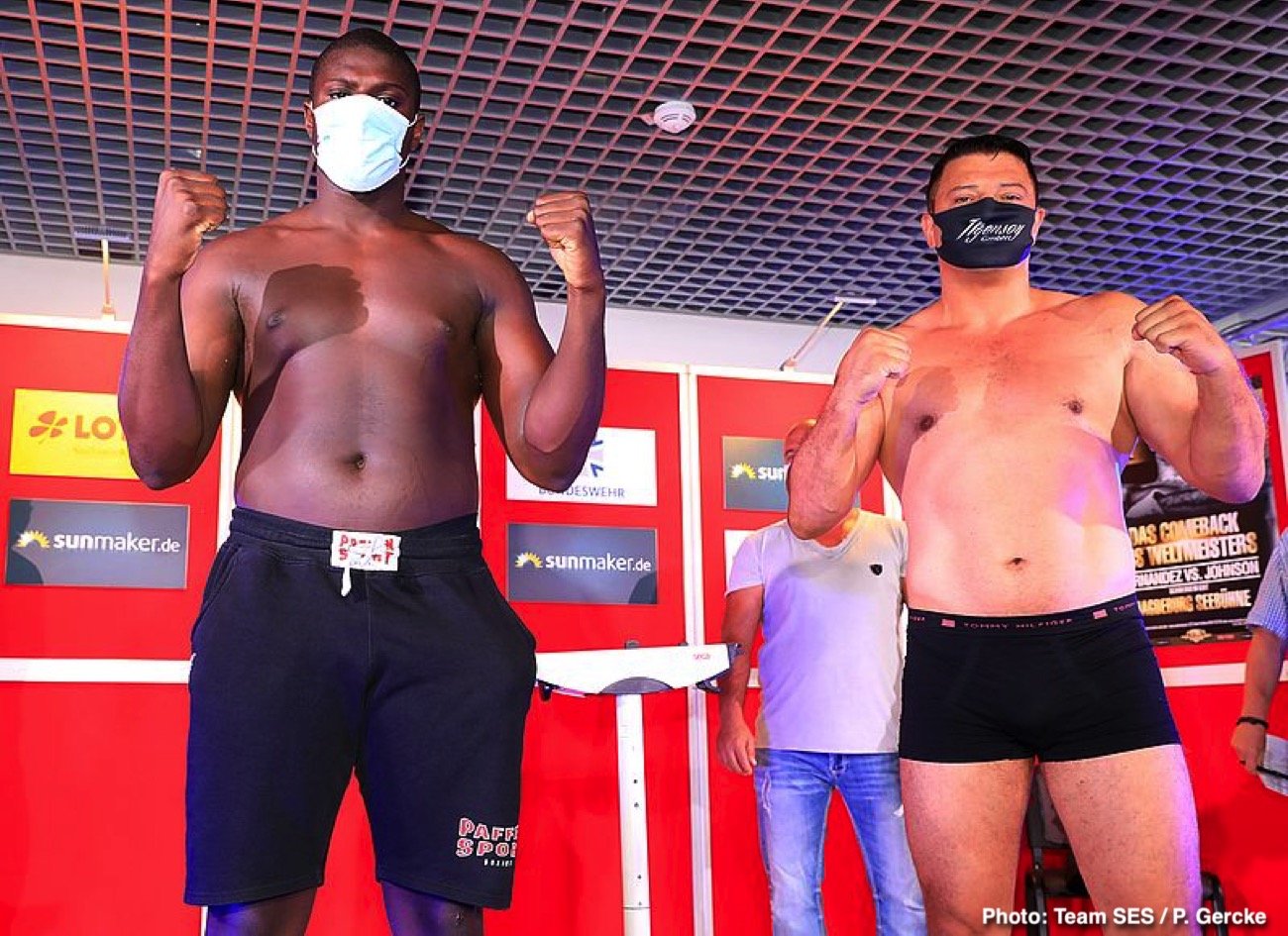 Yoan Pablo Hernandez vs Kevin Johnson: Official Weigh In Results From Germany