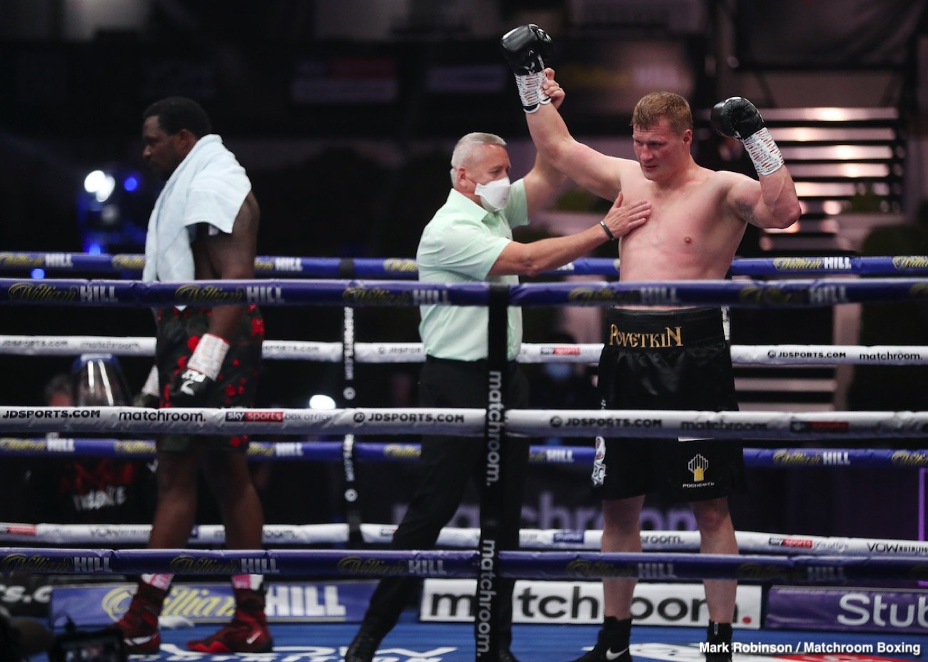Photo: Alexander Povetkin ready for Dillian Whyte rematch on March 27th Alexander Povetkin ready for Dillian Whyte rematch on March 27th