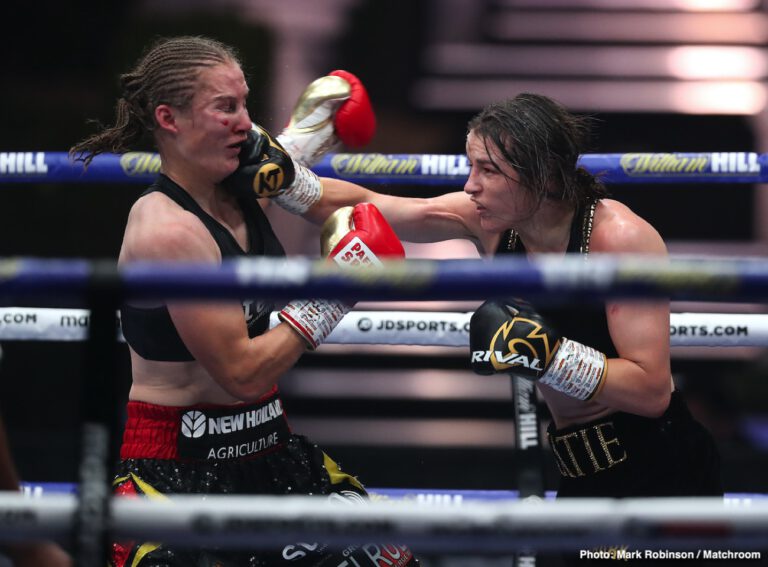 RESULTS: Katie Taylor Wins UD Over Delfine Persoon In Rematch