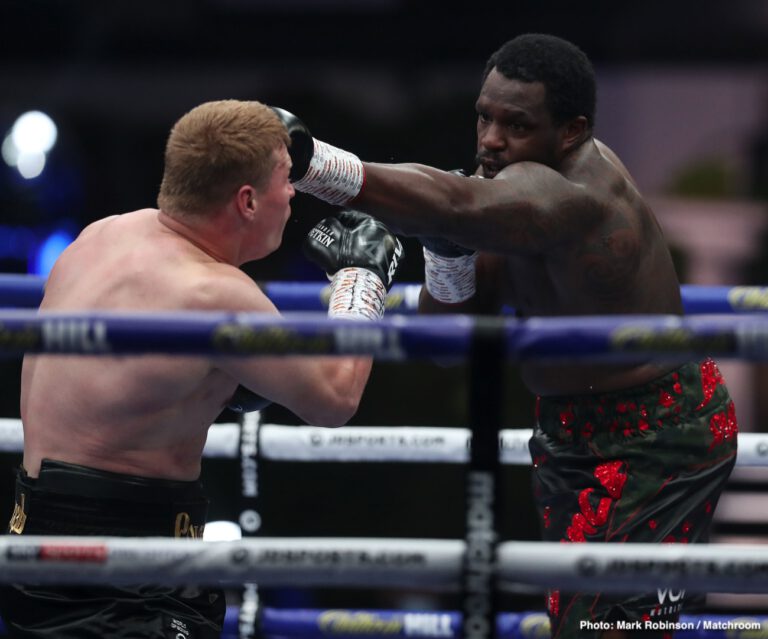 Dillian Whyte Wants Revenge Over Povetkin But He's Looking At Other Fights If He Has To Wait Too Long