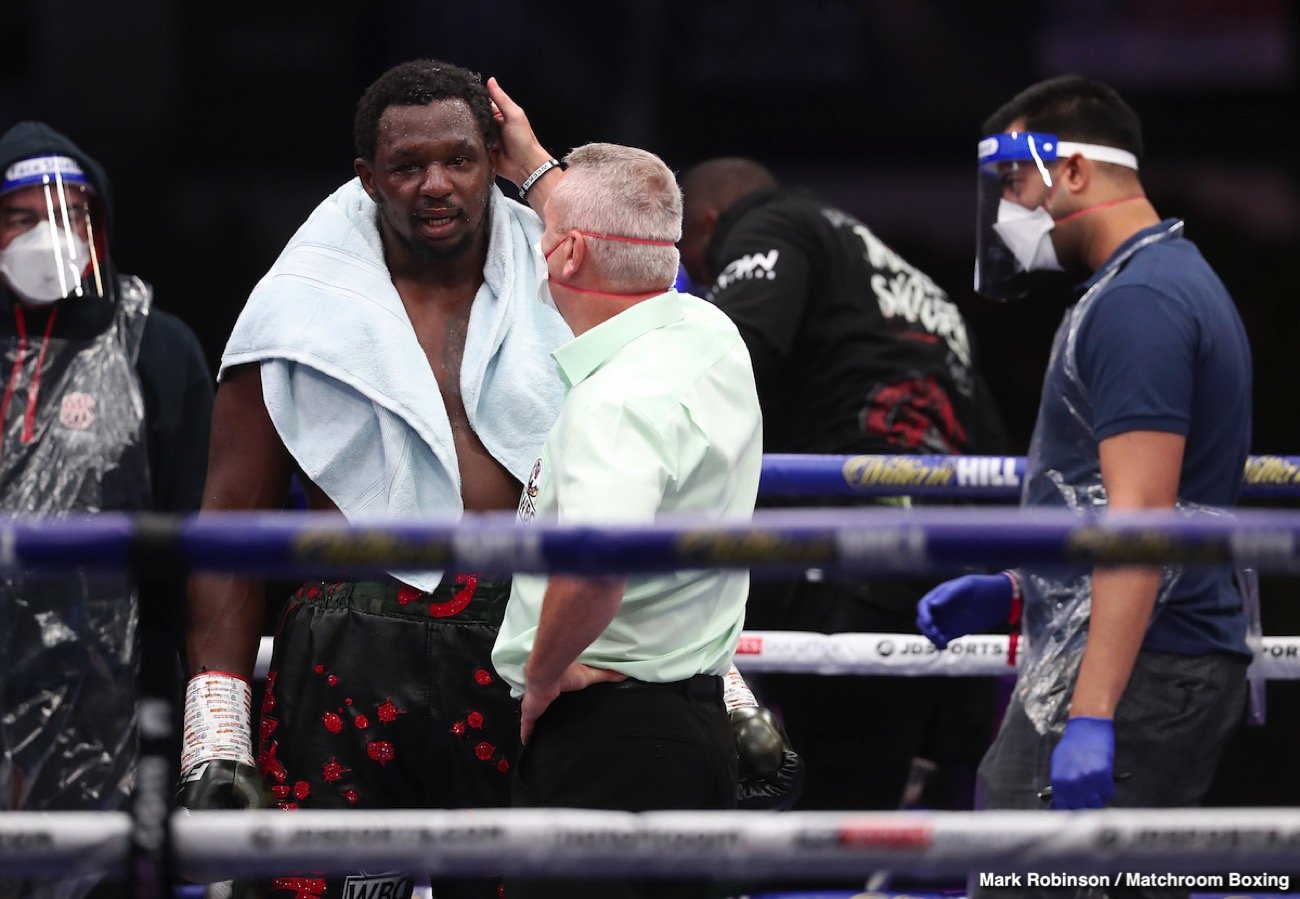 Dillian Whyte On Anthony Joshua: He Doesn't Strike Me As Someone Who Loves To Fight