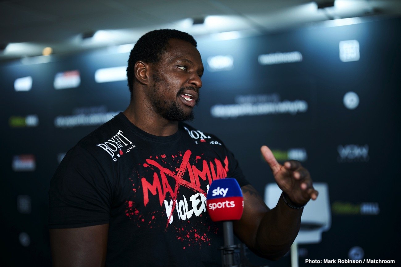 Whyte Lays Into Wilder: “He Is The Biggest Fraud In All Of Sport”
