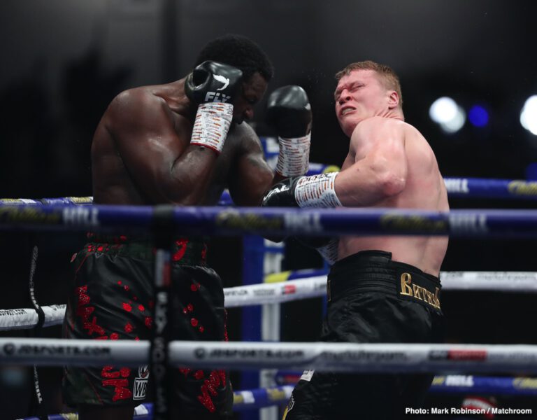 World Of Boxing Head Ryabinsky Says “No Confirmation Or Information” On Rematch Date For Povetkin/Whyte 2