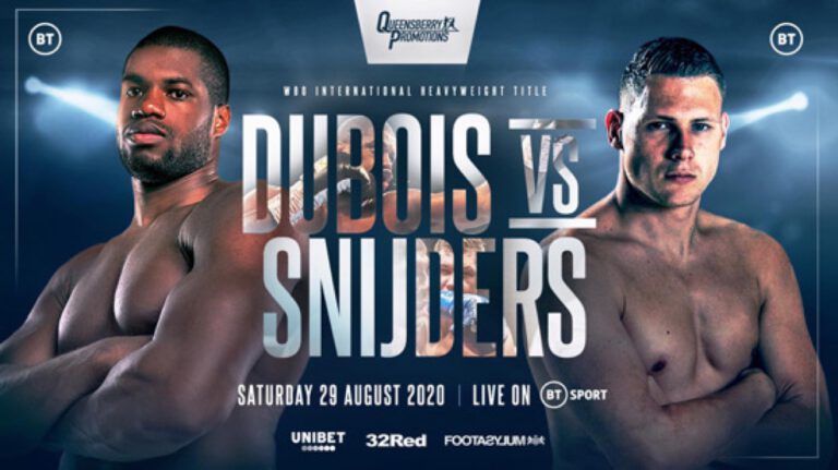 Daniel Dubois TKOs Ricardo Snijders - Boxing Results