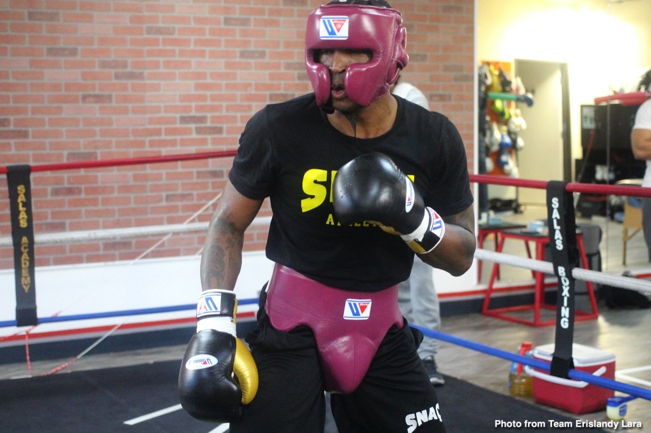 Erislandy Lara vs Greg Vendetti: Official Weigh In Results